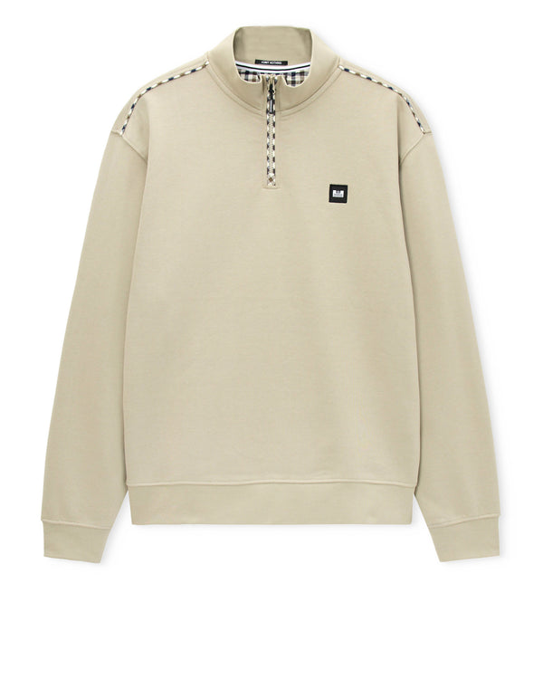 Matisa Quarter Zip Sweatshirt Rock