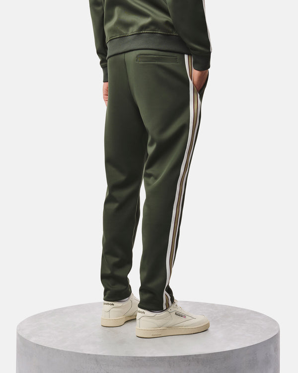 Cultra Track Pants Black Forest Green