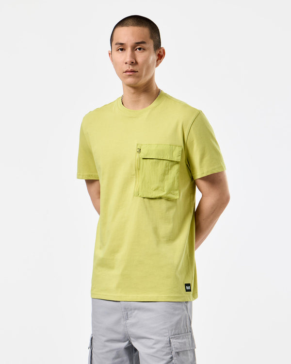 Takaji T-Shirt Peridot Green