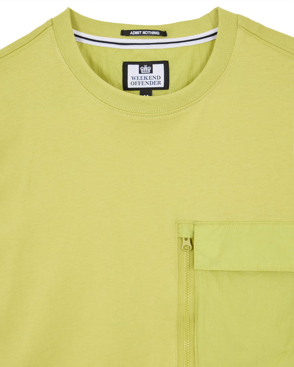 Takaji T-Shirt Peridot Green