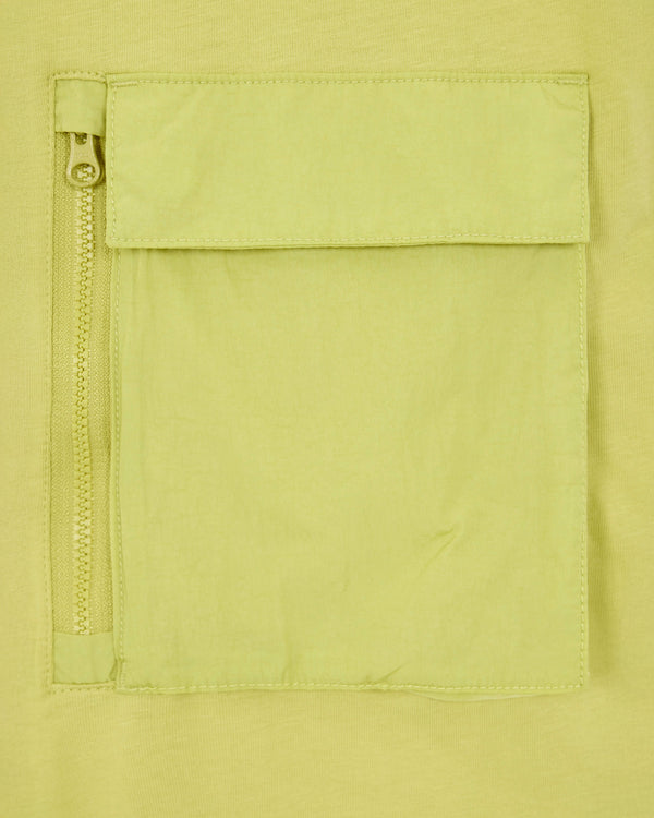 Takaji T-Shirt Peridot Green