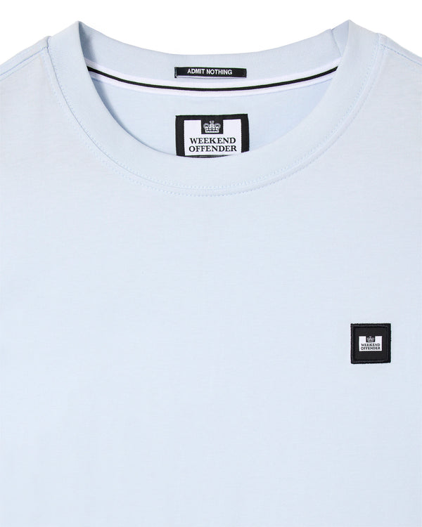 Übergröße – Brooklands T-Shirt Himmelblau