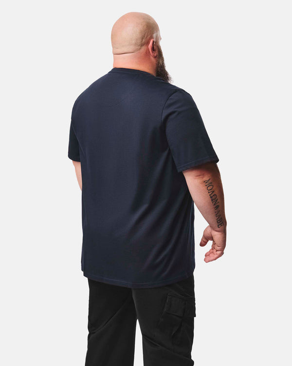 Plus Size - Brooklands T-Shirt Navy