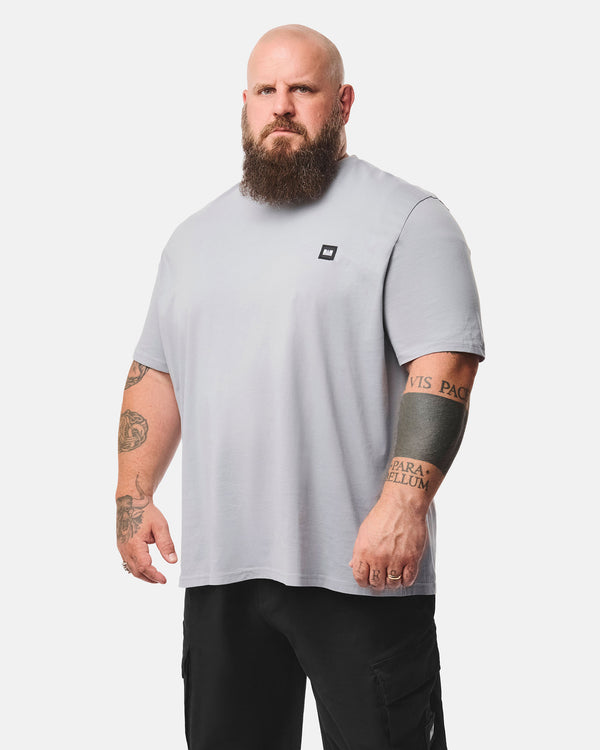 Übergröße – Brooklands T-Shirt, Rauchgrau