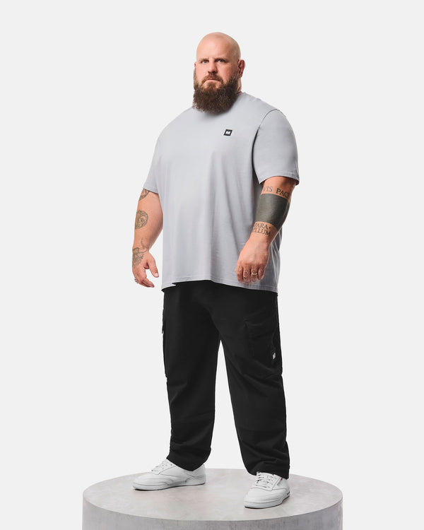 Übergröße – Brooklands T-Shirt, Rauchgrau