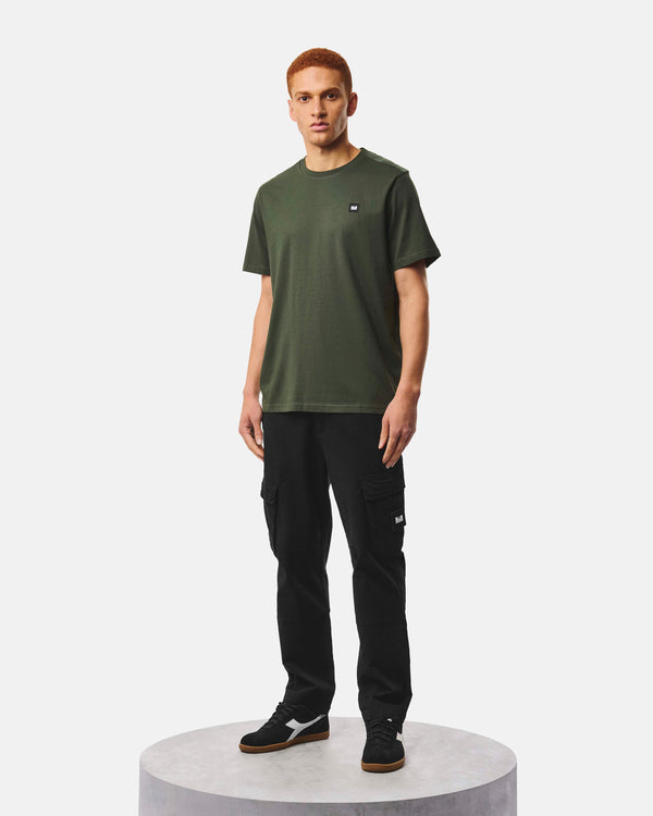 Garcia T-Shirt Black Forest Green