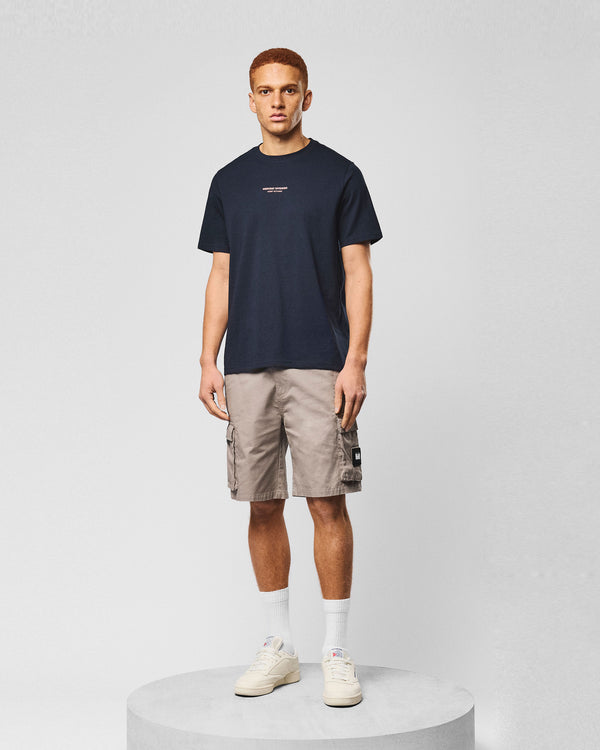 Millergrove T-Shirt Navy/Coral