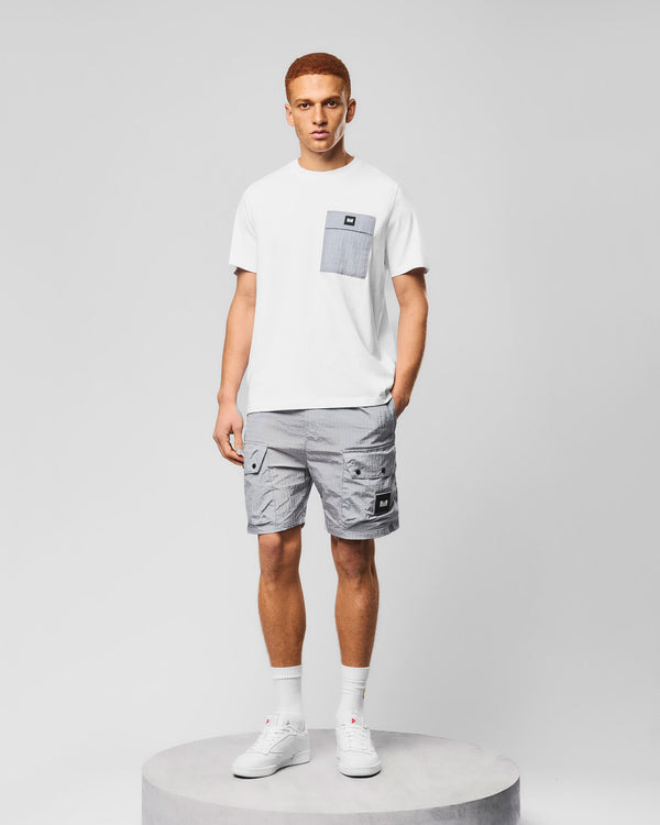 Stiniva T-Shirt Weiß/Rauchgrau