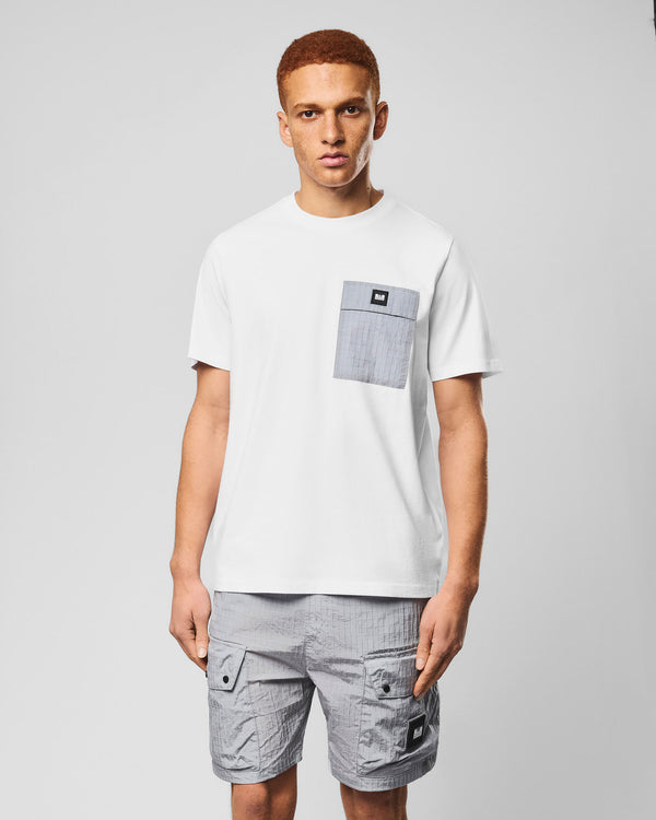 Stiniva T-Shirt Weiß/Rauchgrau