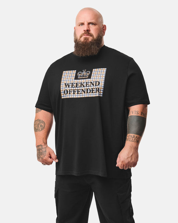 Plus Size - Schvchenko T-Shirt Schwarz