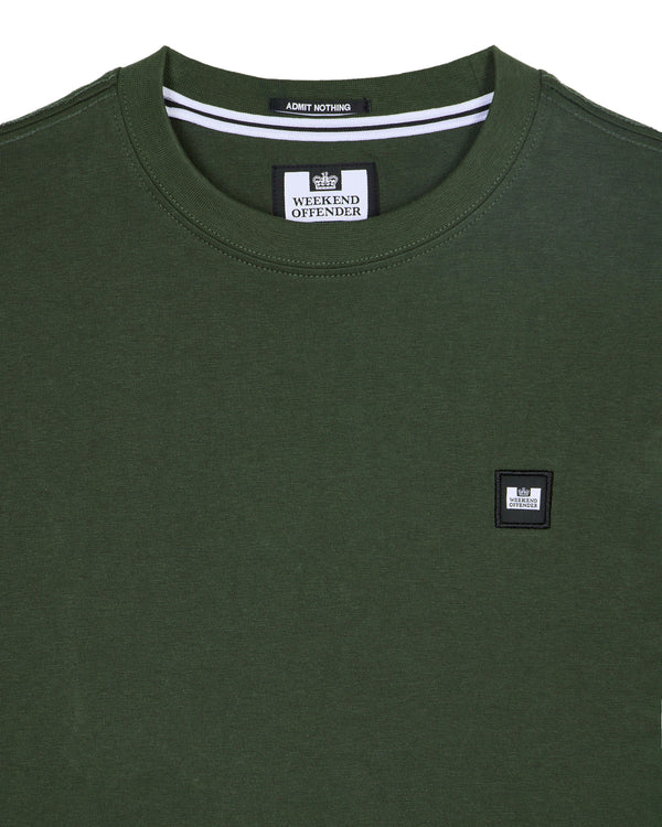 Cannon Beach T-Shirt Black Forest Green