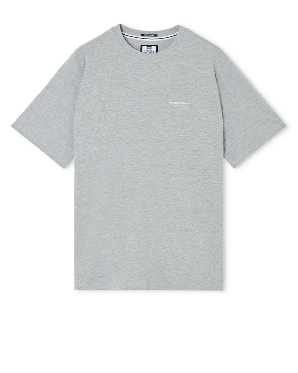 Mouras T-Shirt Grey Marl/Ghost