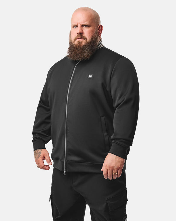 Plus Size - Alameda Track Top Black