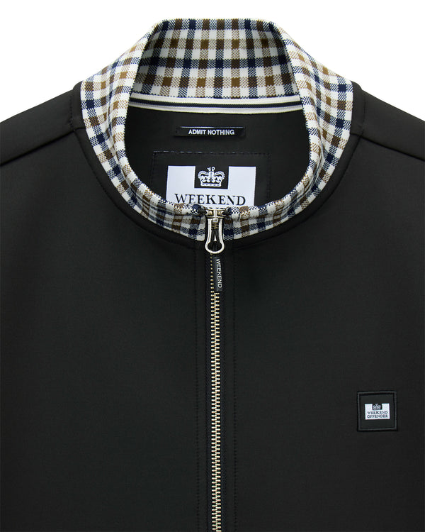 Plus Size - Alameda Track Top Black