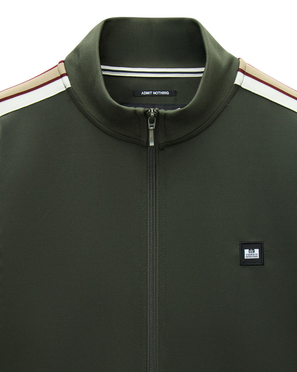 Cultra Track Top Black Forest Green
