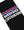 Twin Stripe Sports Socks Black