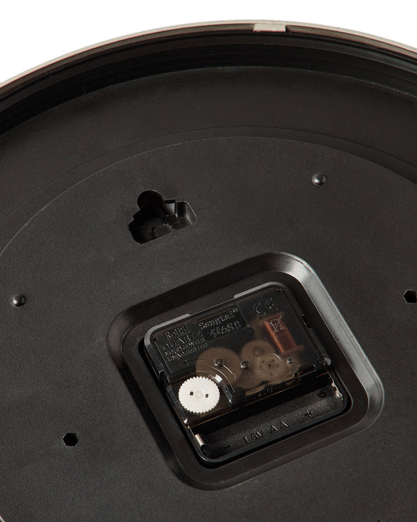 Prison Wall Clock Black