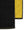 Beach Towel Smile Black/Yellow