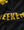 Beach Towel Smile Black/Yellow