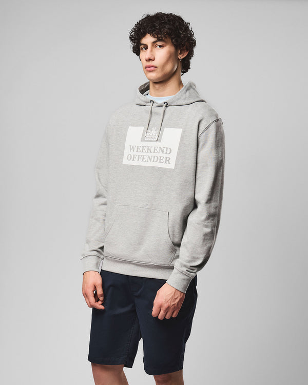 HM Service Classic Hoodie Grey Marl
