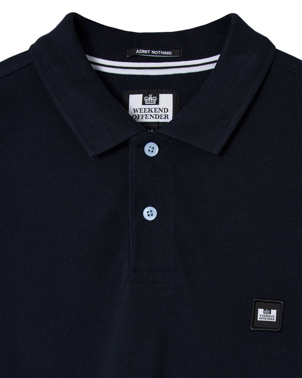 Plus Size - Heathcote Poloshirt Marineblau