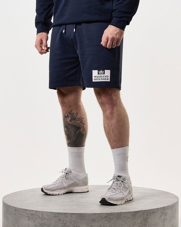 Taglie forti - Pantaloncini classici Action blu navy