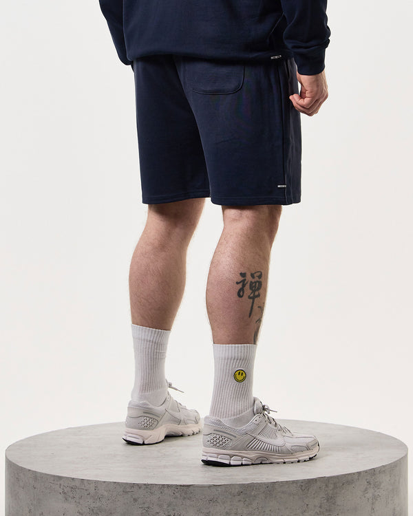 Taglie forti - Pantaloncini classici Action blu navy