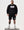 Taglie Forti - Pantaloncini classici sportivi neri