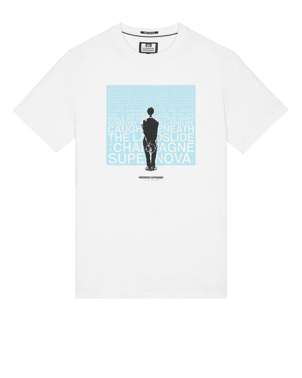 Supernova Graphic T-Shirt White/Blue