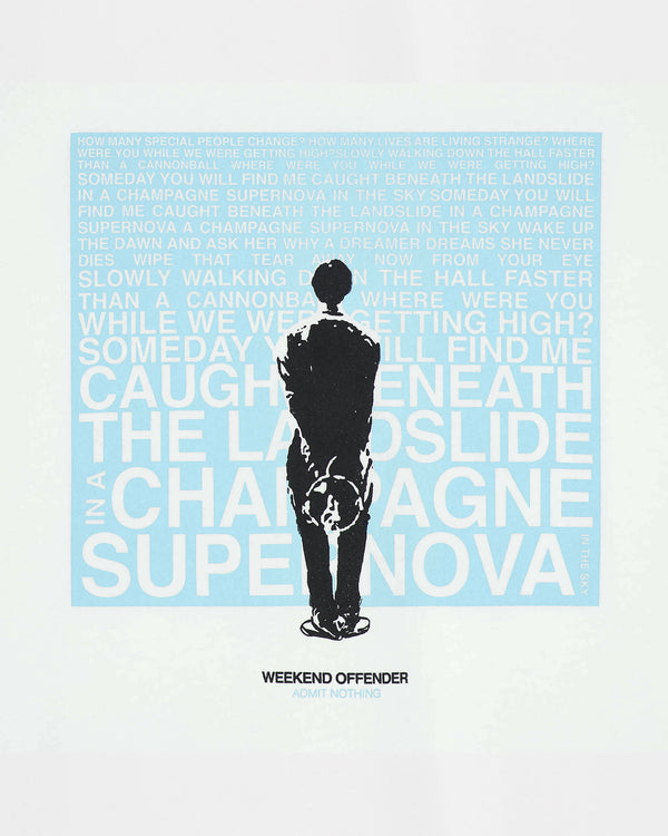 Supernova Graphic T-Shirt White/Blue