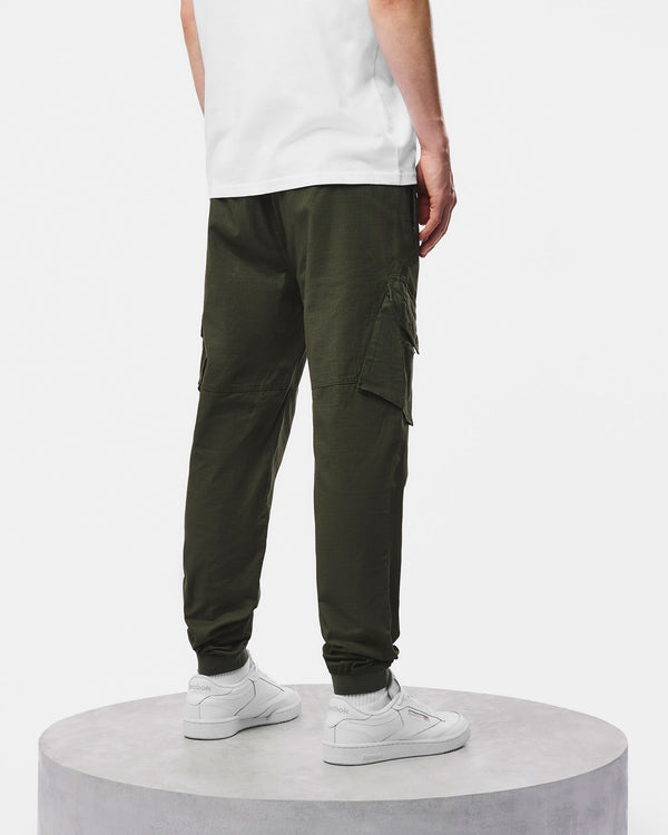 Pianemo Cargo Pant Nero Verde Foresta