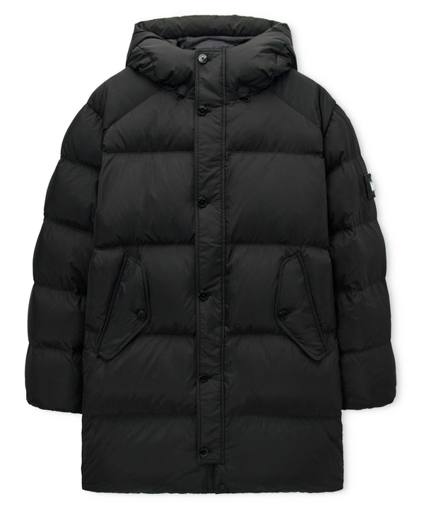 Piumino lungo Grampian nero