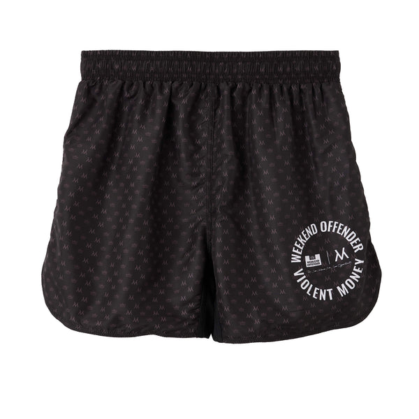 Violent Money Rashguard and Shorts Set Black