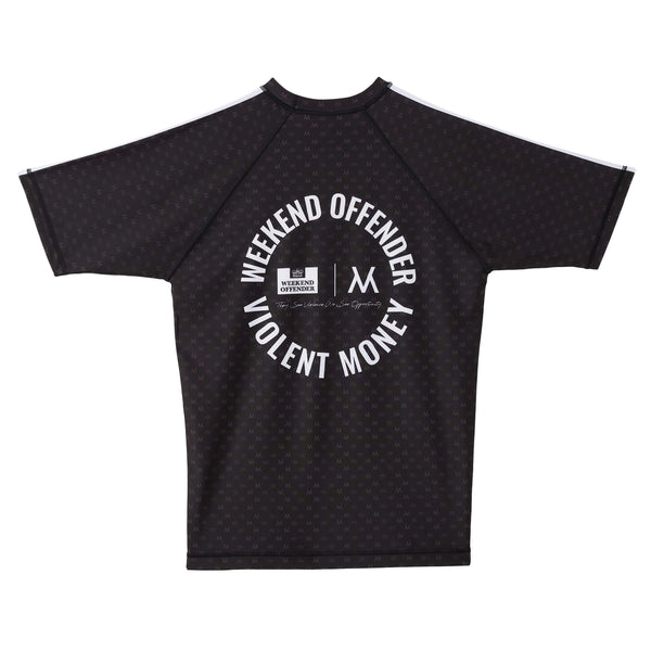 Violent Money Rashguard and Shorts Set Black